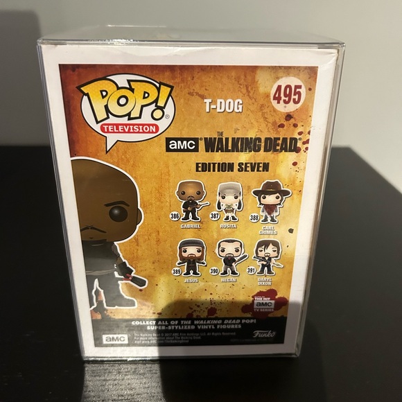 The Walking Dead T-Dog funko pop - Picture 3 of 4